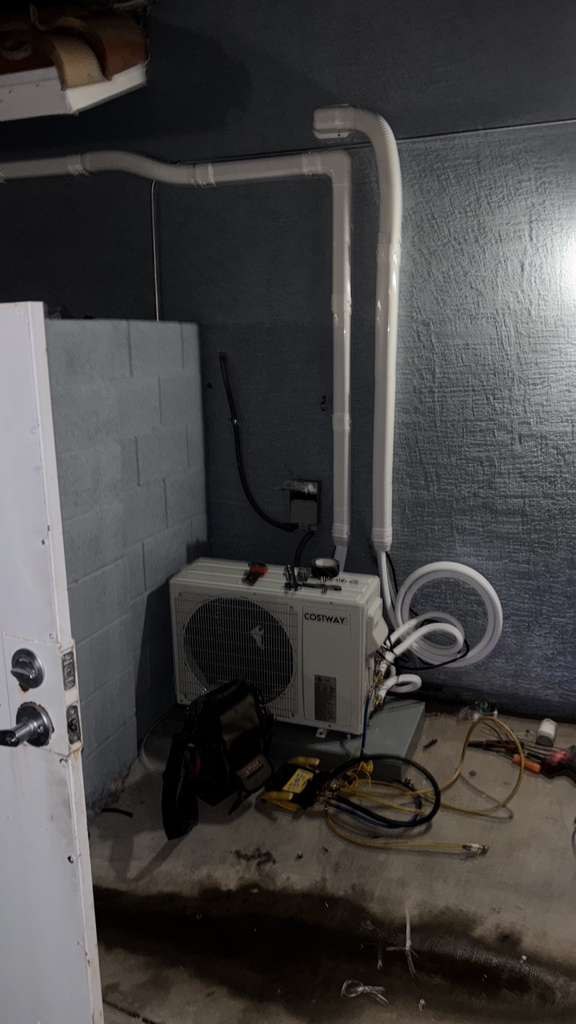 Instalación unidad exterior Costway